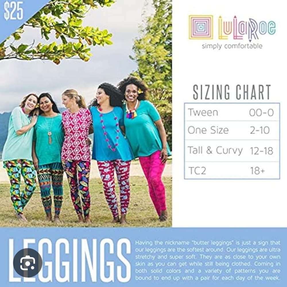 LuLaRoe Women's Leggings - Vibrant Patterns
